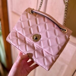 Kate Spade Purse - Pink Quilted Crossbody